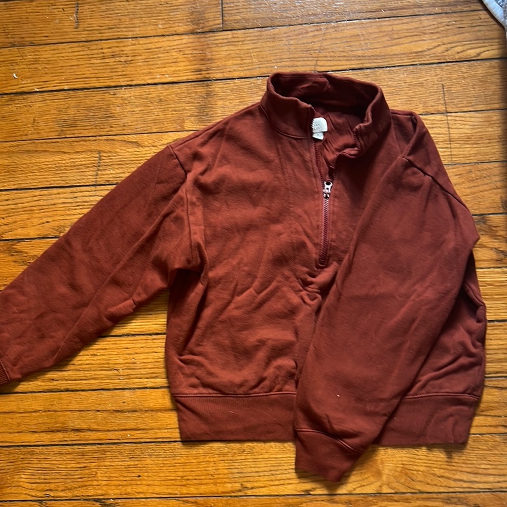 Quarter zip pullover